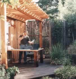 Contractor at work